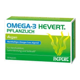 Omega-3 Hevert bitki bazlı yumuşak kapsüller, 120 adet