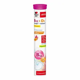 Doppelherz Vitamin B12 + D3 efervesan tabletler, 15 adet