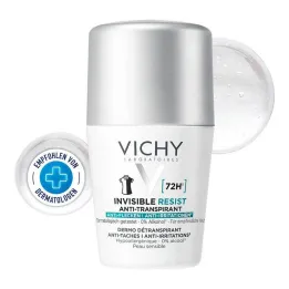 Vichy Deodorant Roll-on 72h Leke Karşıtı Görünmez, 50 ml