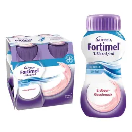 Fortimel 1,5 kcal çilek aroması (4x200 ml)