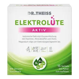 Dr.Theiss Elektrolüte Aktif Toz Poşetleri, 15 adet