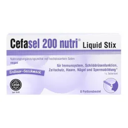 Cefasel 200 nutri Liquid Stix, 8 adet