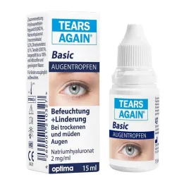 Tears Again Temel göz damlası, 15 ml