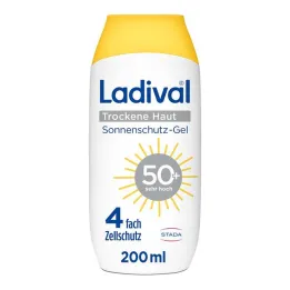 Ladival kuru cilt güneş koruyucu losyon LSF 50+, 200 ml