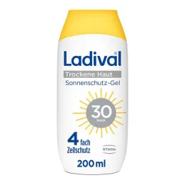 Ladival kuru cilt güneş koruyucu losyon LSF 30, 200 ml