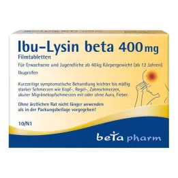 İbu-Lysine beta 400 mg film kaplı tablet, 10 adet