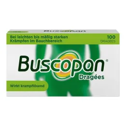 Buscopan drajeler, 100 adet
