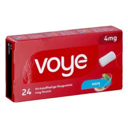 Voye Mint 4 mg aktif maddeli nikotinli sakız (24 adet)