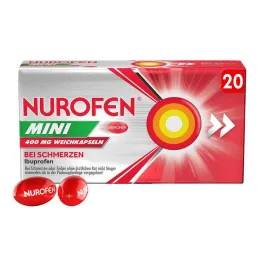 Nurofen Mini 400 mg yumuşak kapsül, 20 adet