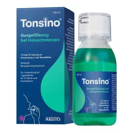 Boğaz ağrısı için Tonsino gargara çözümü, 120 ml