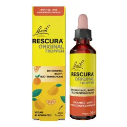 Bach Flowers Orijinal Rescura alkolsüz Orange Mango damlası, 20 ml