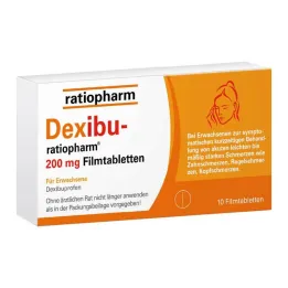 Dexibu-ratiopharm 200 mg film kaplı tablet, 10 adet