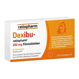 Dexibu-ratiopharm 200 mg film kaplı tablet, 20 adet