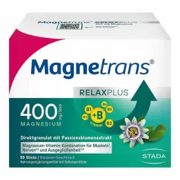 Magnetrans Relax + 400 mg granül çubuk yaban mersini, 50 adet