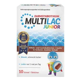 Multilac Synbiotic Junior tabletler, 10 adet