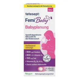Tetesept Femi Baby bebek planlama film kaplı tablet, 28 adet