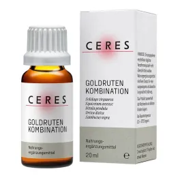 CERES Goldenrod Solidago kombinasyon damlaları, 20 ml