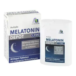 Melatonin 1.9 mg depo tablet, 80 adet