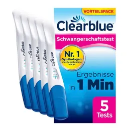Clearblue gebelik testi hızlı tespit, 5 adet