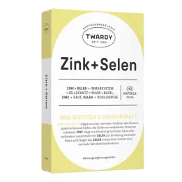 Çinko + Selenyum kapsülleri vegan, 40 adet