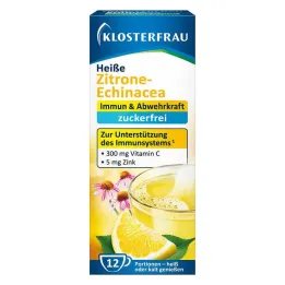 Klosterfrau sıcak limon-ekinezya şekersiz granüller, 12X4 g