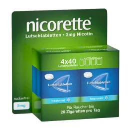 Nicorette taze nane 2 mg preslenmiş pastiller, 160 adet