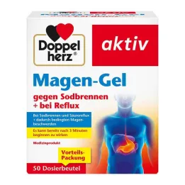 Mide ekşimesi + reflüye karşı Doppelherz mide jeli, 50x10 ml