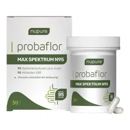 Nupure probaflor Max Spektrum N95 mide-dayanıklı kapsüller, 30 adet
