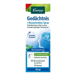 Kneipp hafızası + konsantrasyon spreyi, 30 ml