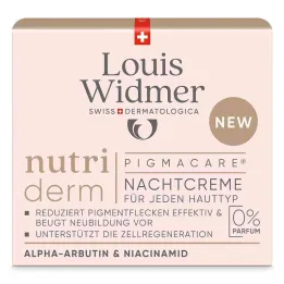 Widmer nutriderm Pigmacare gece kremi P. olmadan, 50 ml