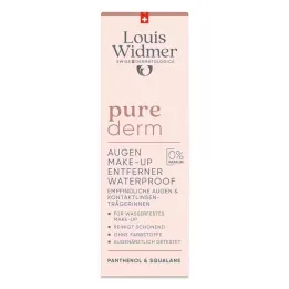 Widmer purederm göz makyajı temizleyici su geçirmez P. olmadan, 100 ml