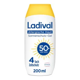 Ladival alerjik cilt güneş koruma jeli LSF 50+, 200 ml