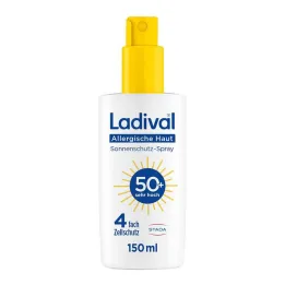 Ladival alerjik cilt güneş koruyucu sprey SPF50+, 150 ml