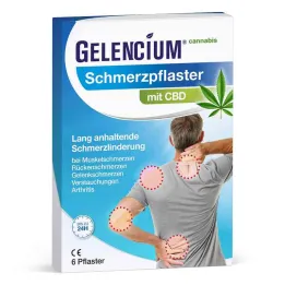 Gelencium ağrı bandı CBD (6 adet)