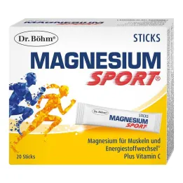 Dr.Böhm Magnezyum Spor Çubukları, 20X1,5 gr