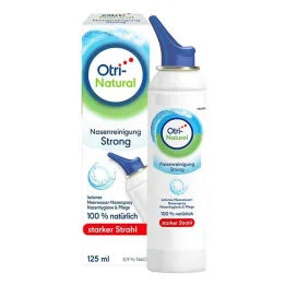 OtriNatural Burun Temizleme Solüsyonu Güçlü, izotonik, %0,9 NaCl, 125 ml