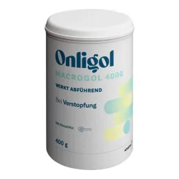Onligol Macrogol 4000 e.solüsyon kutusu yapmak için toz, 400 g