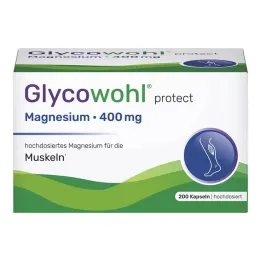 Glycowohl Magnesium 400 mg yüksek doz vegan kapsüller, 200 adet