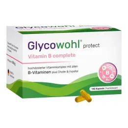 Glycowohl B Vitamini komple + İnositol + Kolin kapsülleri, 140 adet
