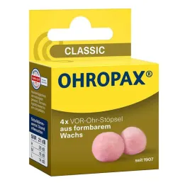 Ohropax Classic kulak tıkacı önü mumu, 4 adet