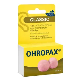 Ohropax Klasik kulak tıkacı balmumu, 12 adet