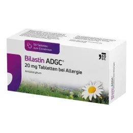 Bilastin ADGC Alerjiler için 20 mg tablet, 50 adet