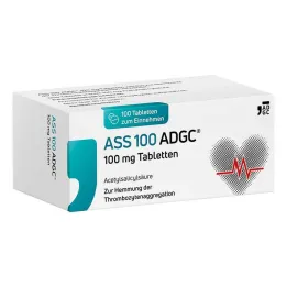 ASS 100 ADGC 100 mg tablet, 100 adet