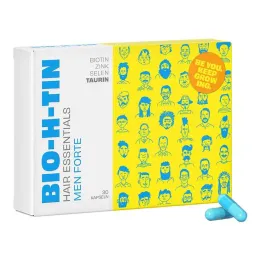 Bio-H-Tin Hair Essentials Erkekler Forte kapsülleri, 30 adet