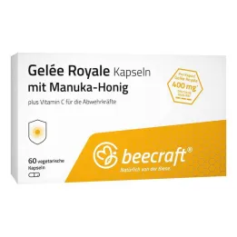 Beecraft Manuka Ballı Arı Sütü Kapsülleri, 60 adet