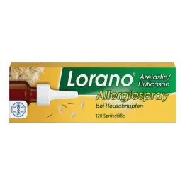 Saman nezlesi için Lorano Azelastine / Fluticasone alerji spreyi, 23 g