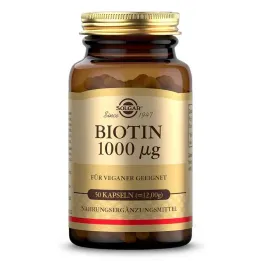 Solgar Biotin 1000 µg kapsül (50 adet)
