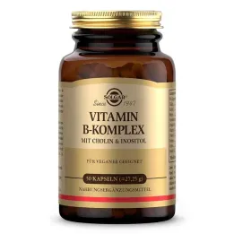 Solgar B Vitamini kompleksi kapsülleri (50 adet)