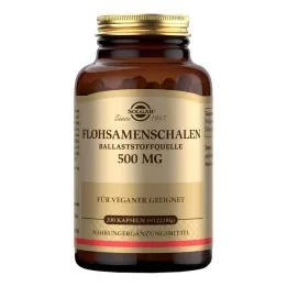 Solgar psyllium kabuğu 500 mg kapsül, 200 adet
