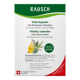 İsviçre otları içeren Rausch Vital kapsülleri, 3X30X2 adet